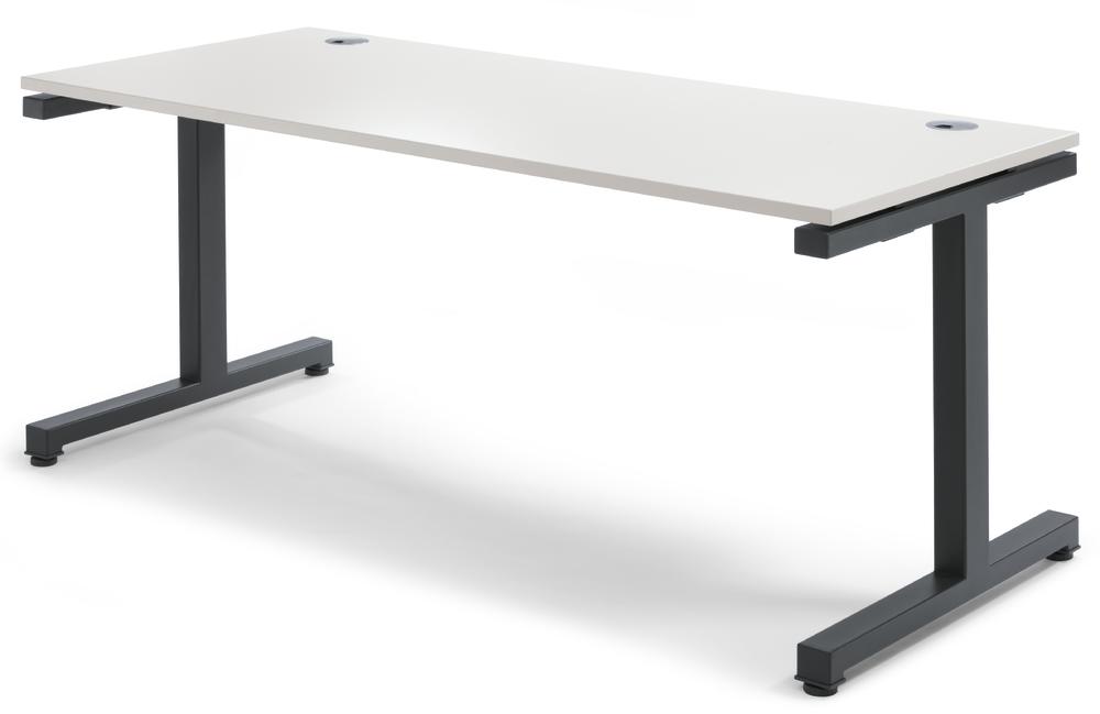 Schreibtisch BASIC 2.0 MULTI MODUL | Weiß | 1600 | Anthrazit