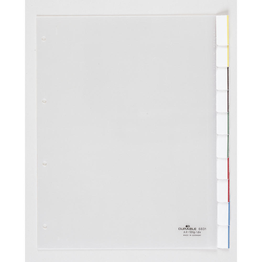 DURABLE Register 683119 245x297cm 10teilig