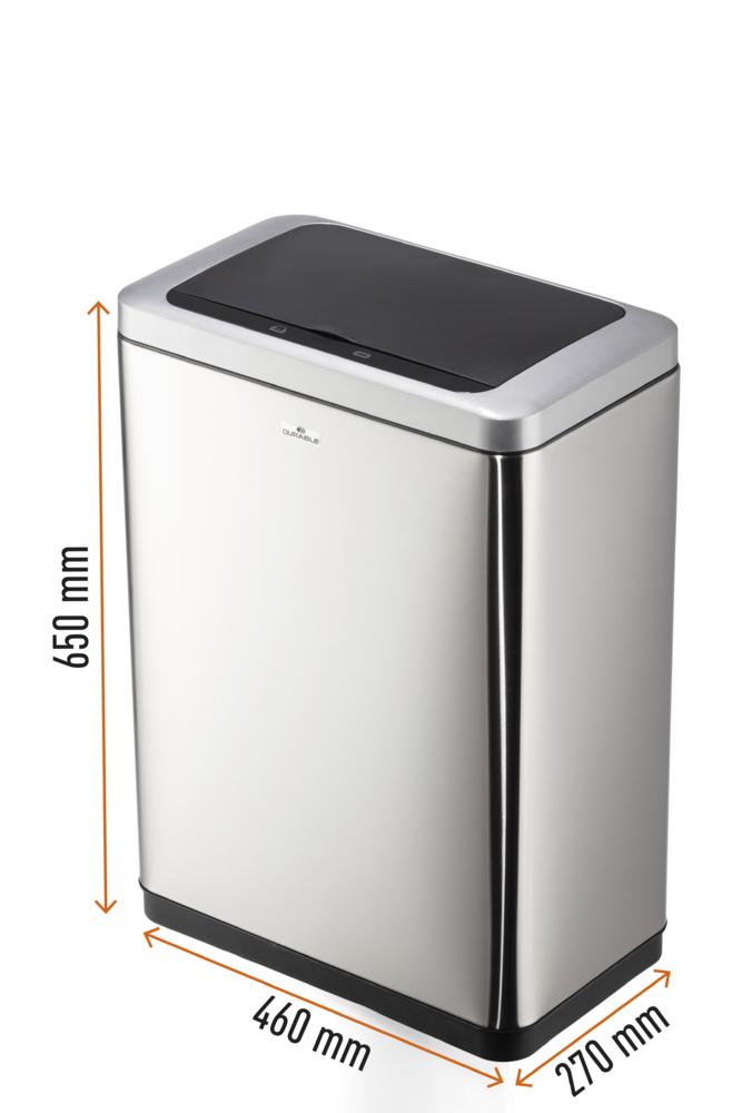 Sensor Abfalleimer NO TOUCH DUO 2x20L | 40,00