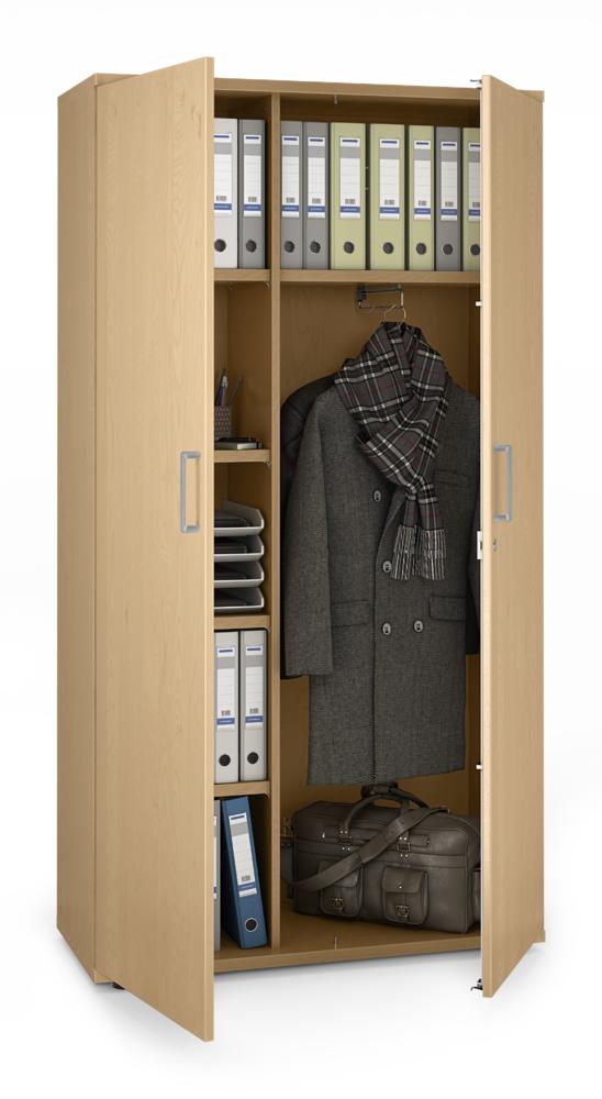 Garderobenschrank MULTI MODUL-PRO | Buchedekor | 1000 | 1890 mm (5 OH)