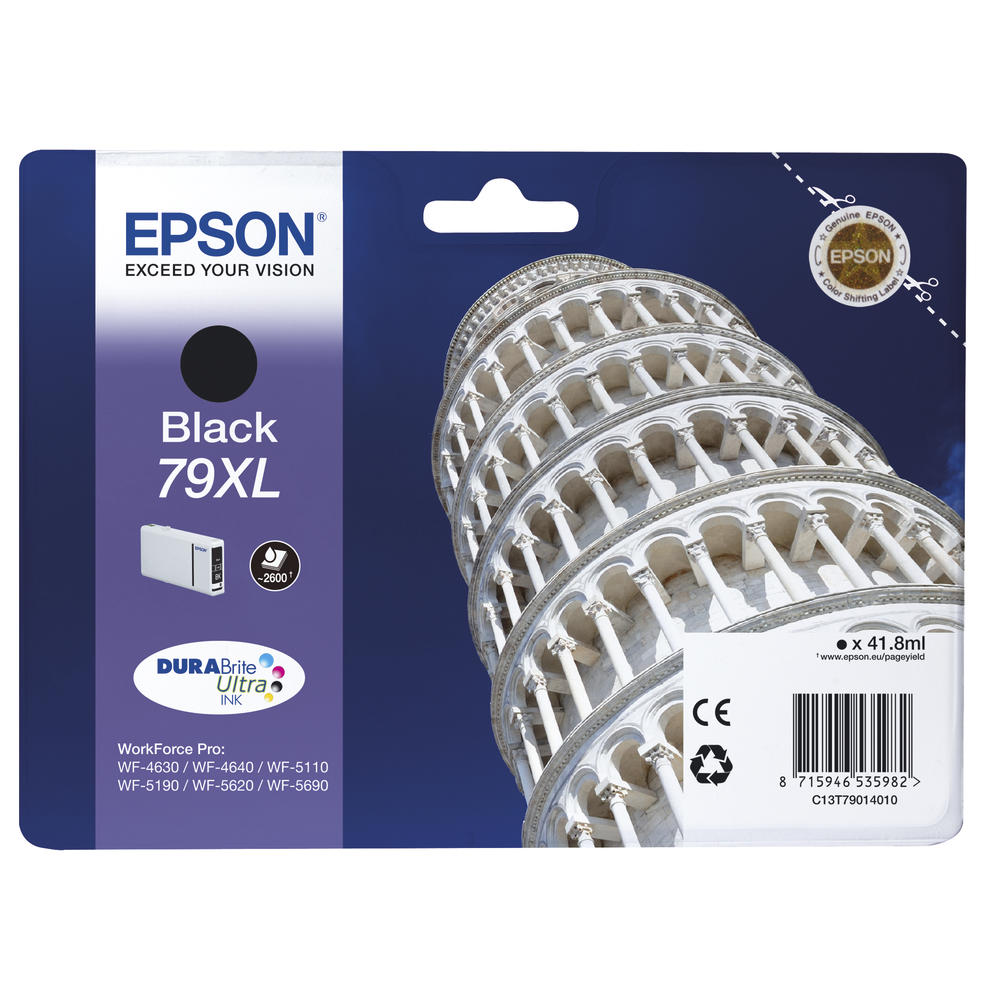 Epson Tintenpatrone C13T79014010 79XL 2.600Seiten