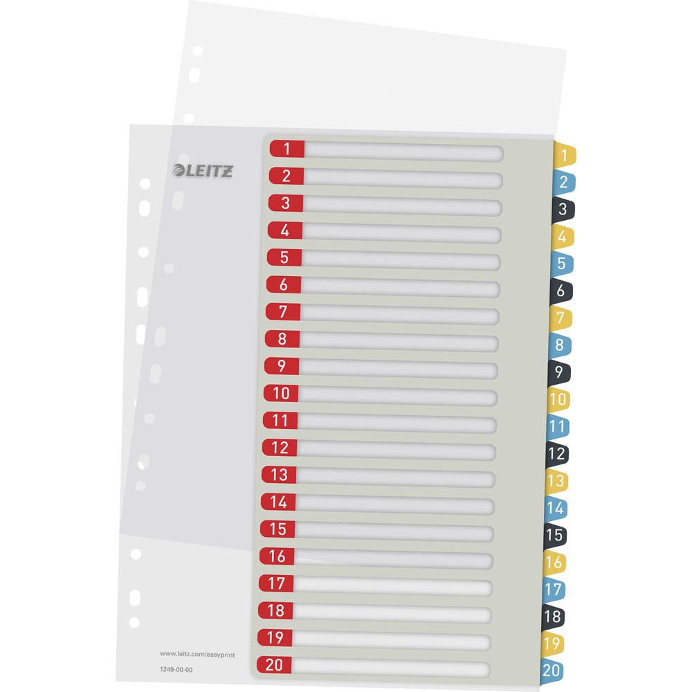 Leitz Register Cosy 12490000 A4 bedruckbar PP