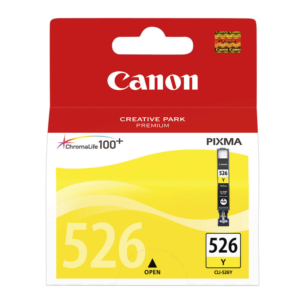 Canon Tintenpatrone 4543B001 CLI526Y 9ml gelb