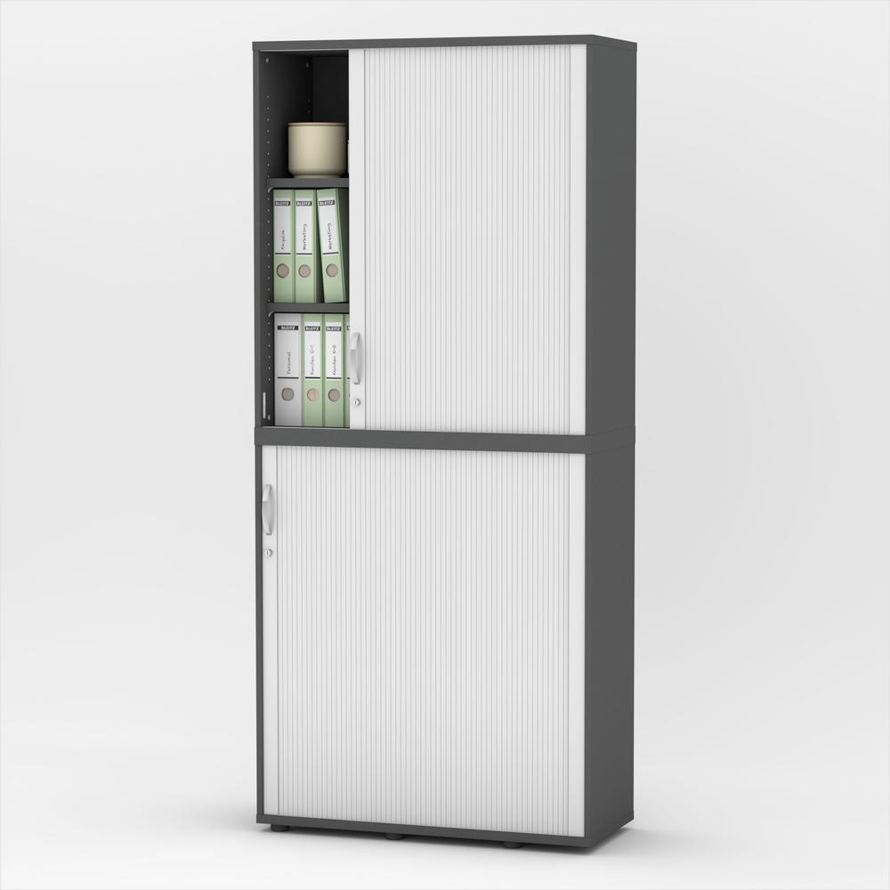 Rollladen-Aufsatzschrank PROFI MODUL | Anthrazit | 1000 | 1140 mm (3 OH)