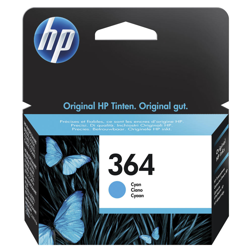 HP Tintenpatrone CB318EE 364 300Seiten 3ml cyan