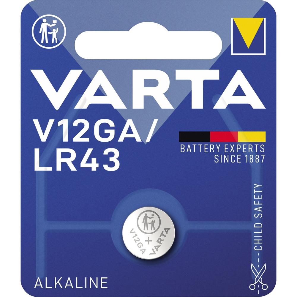 Varta Knopfzelle 04278101401 V12GA 1,5V 80mAh