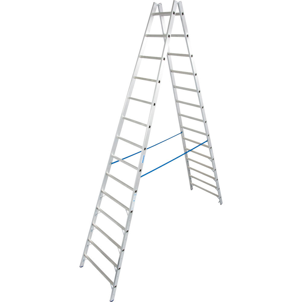 Sprossen-Doppelleiter Stabilo, 2x14 Sprossen | 5120