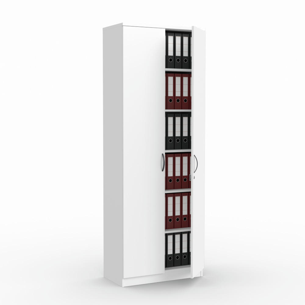 Flügeltürenschrank MULTI MODUL | Weiß | 800 | 2200 mm (6 OH)