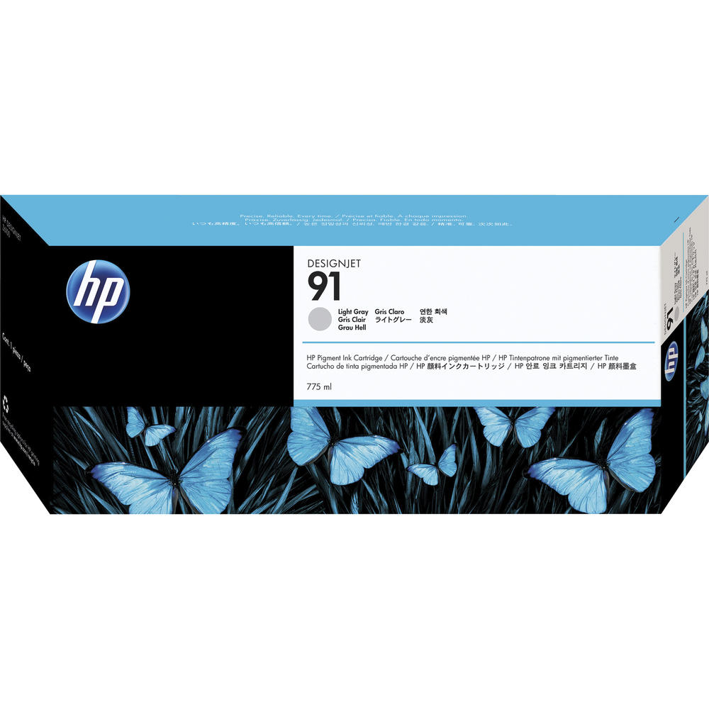 HP Tintenpatrone C9466A 91 775ml hellgrau