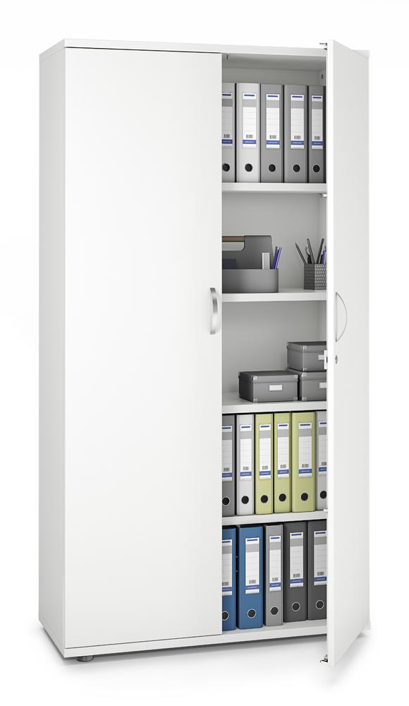 Flügeltürenschrank iMODUL | Weiß | 1000