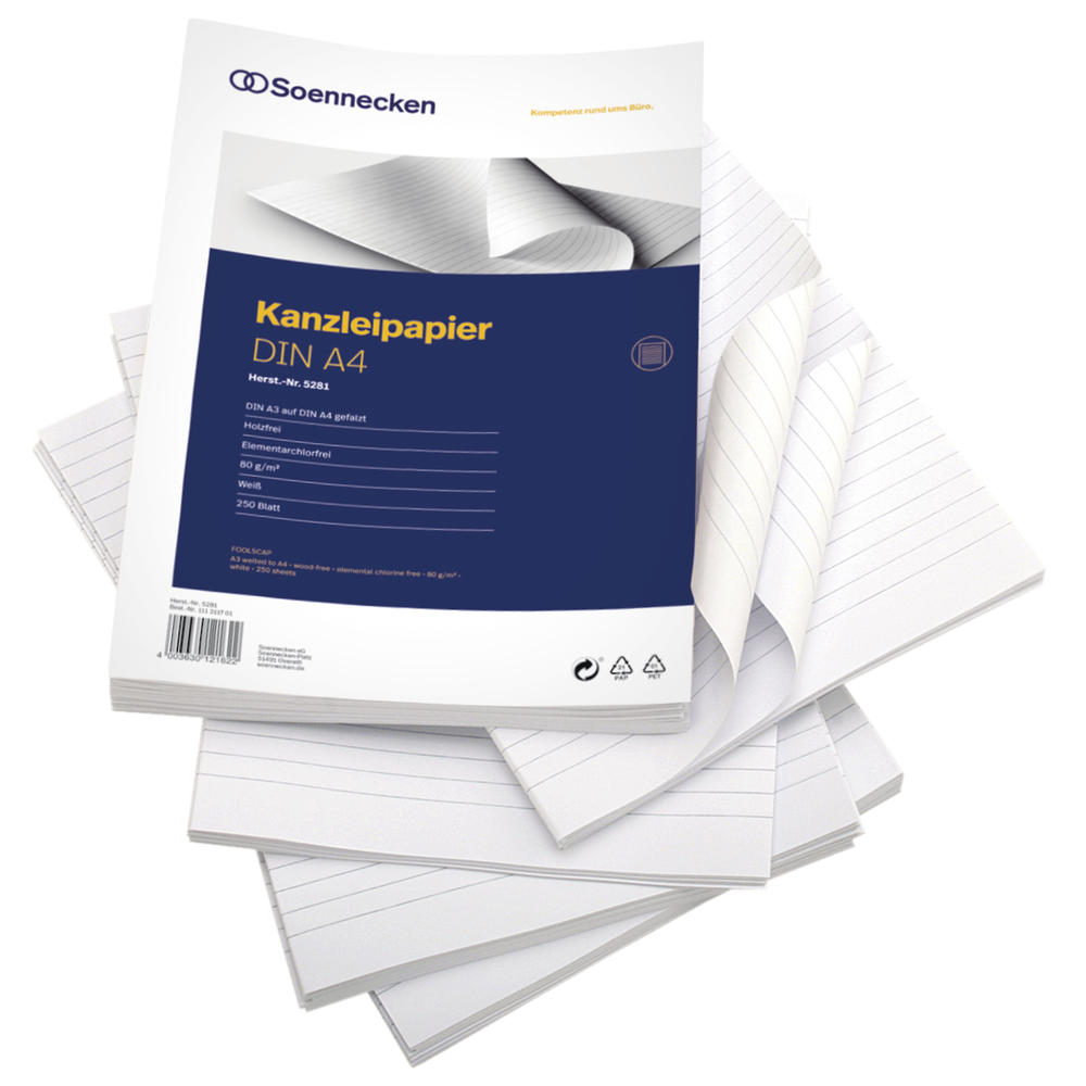 Soennecken Kanzleipapier 5281 A3/A4 o.