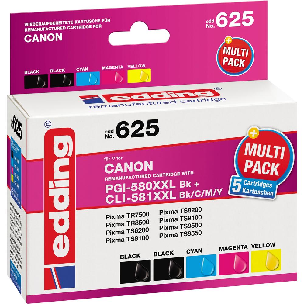 edding Tintenpatrone 18-625 wie Canon PGI-580XXL