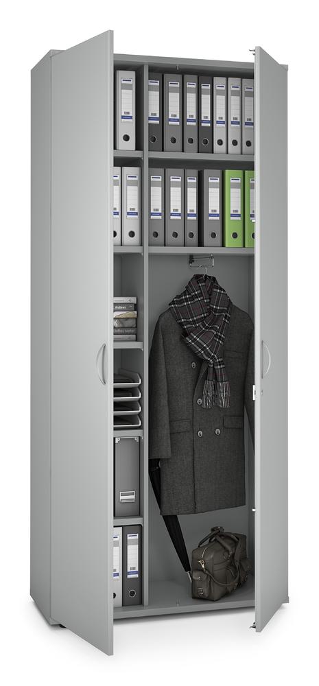 Garderobenschrank PROFI MODUL | Lichtgrau | 1000