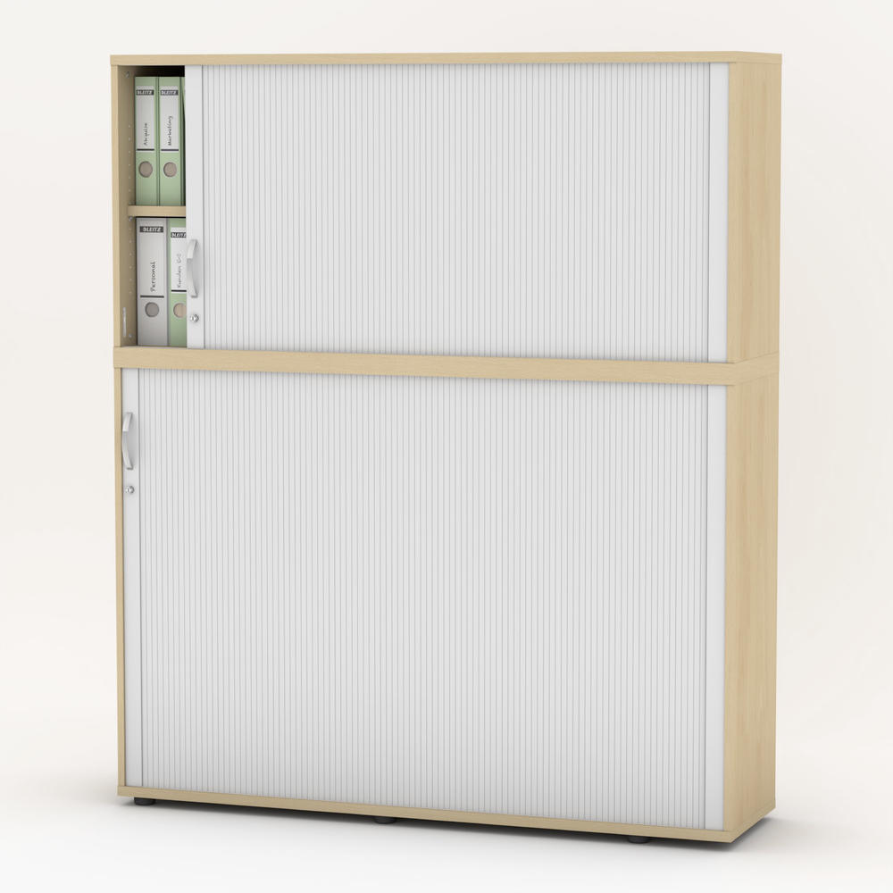 Rollladen-Aufsatzschrank iMODUL | Buchedekor | 1600