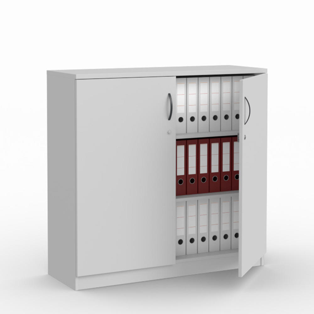 Flügeltürenschrank MULTI MODUL | Lichtgrau | 1200
