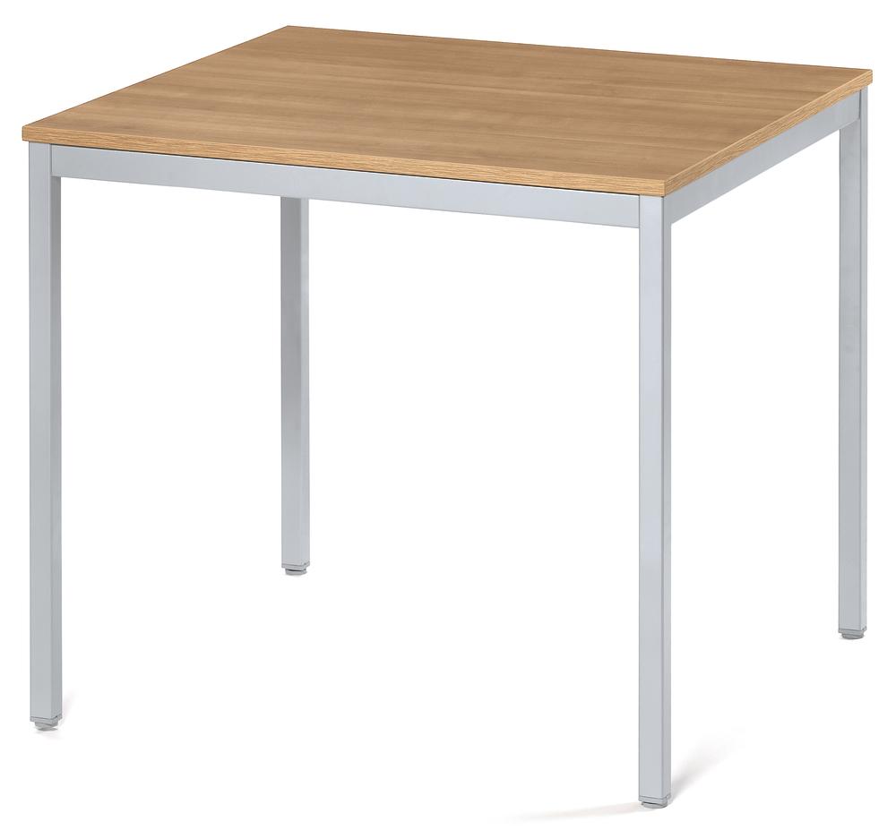 Konferenztisch MODUL | Nussdekor | 800 | 800 | Quadrat
