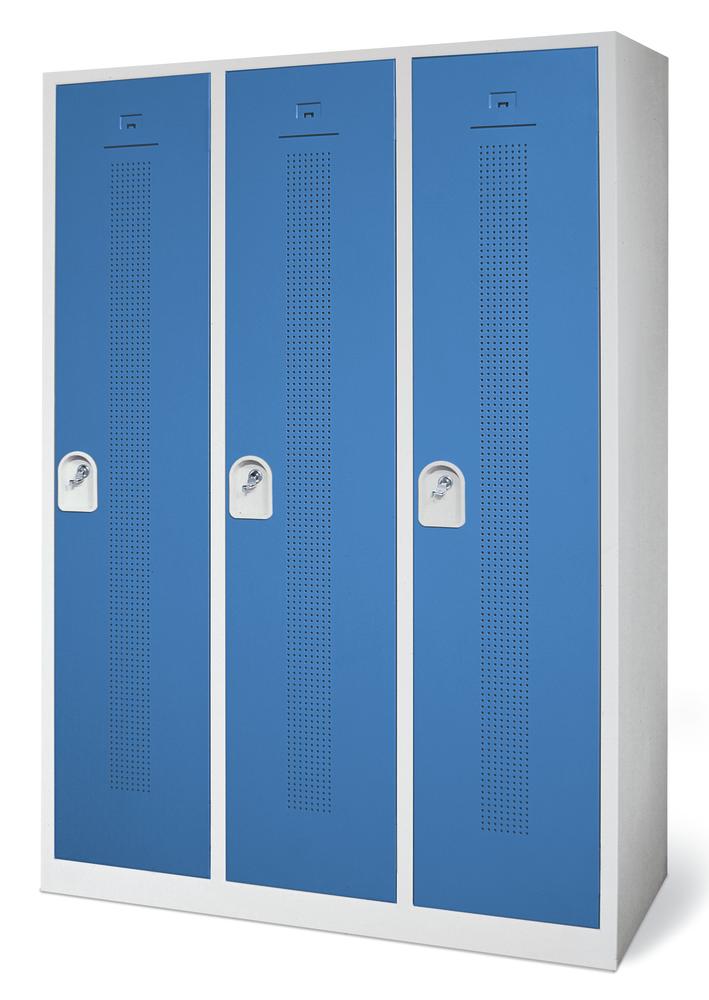 Garderoben-Stahlspinde XL 400 mm Abteilbreite SYSTEM SP1
