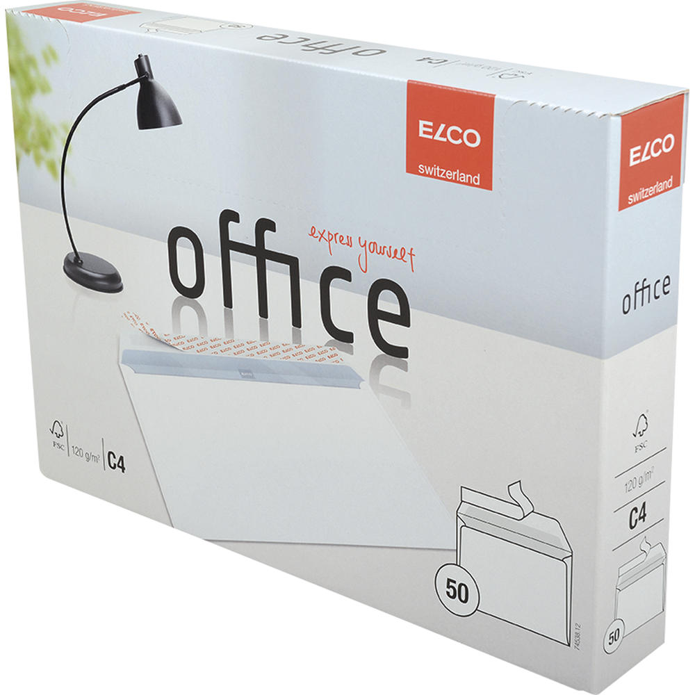 ELCO Briefumschlag Office 7453812 C4 oF hk