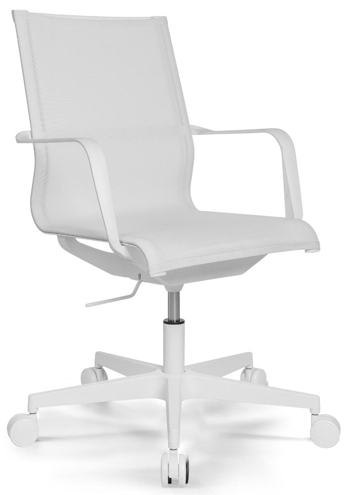 Büro-/Konferenzdrehstuhl SITNESS STAR LIVE | Weiß