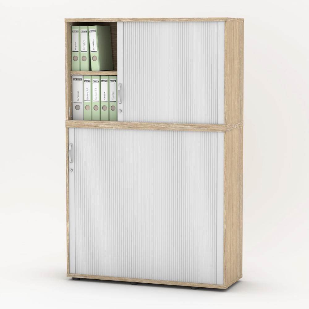 Rollladen-Aufsatzschrank PROFI MODUL | Eiche hell | 1200 | 780 mm (2 OH)