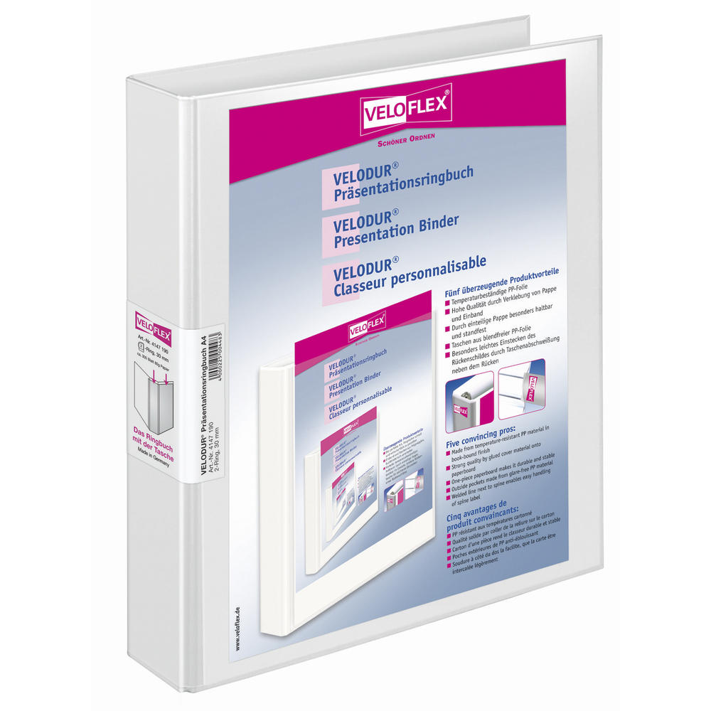 Veloflex Präsentationsringbuch VELODUR 4147190 DIN