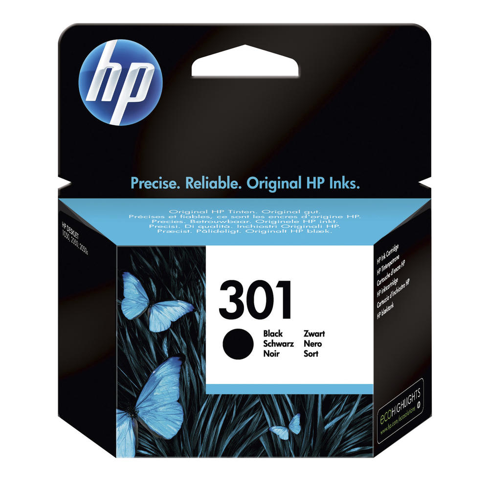 HP Tintenpatrone CH561EE 301 3ml schwarz