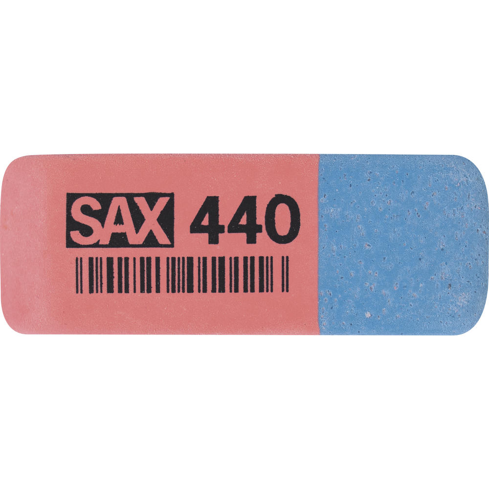 Sax Radierer 4-440-00 rot/blau