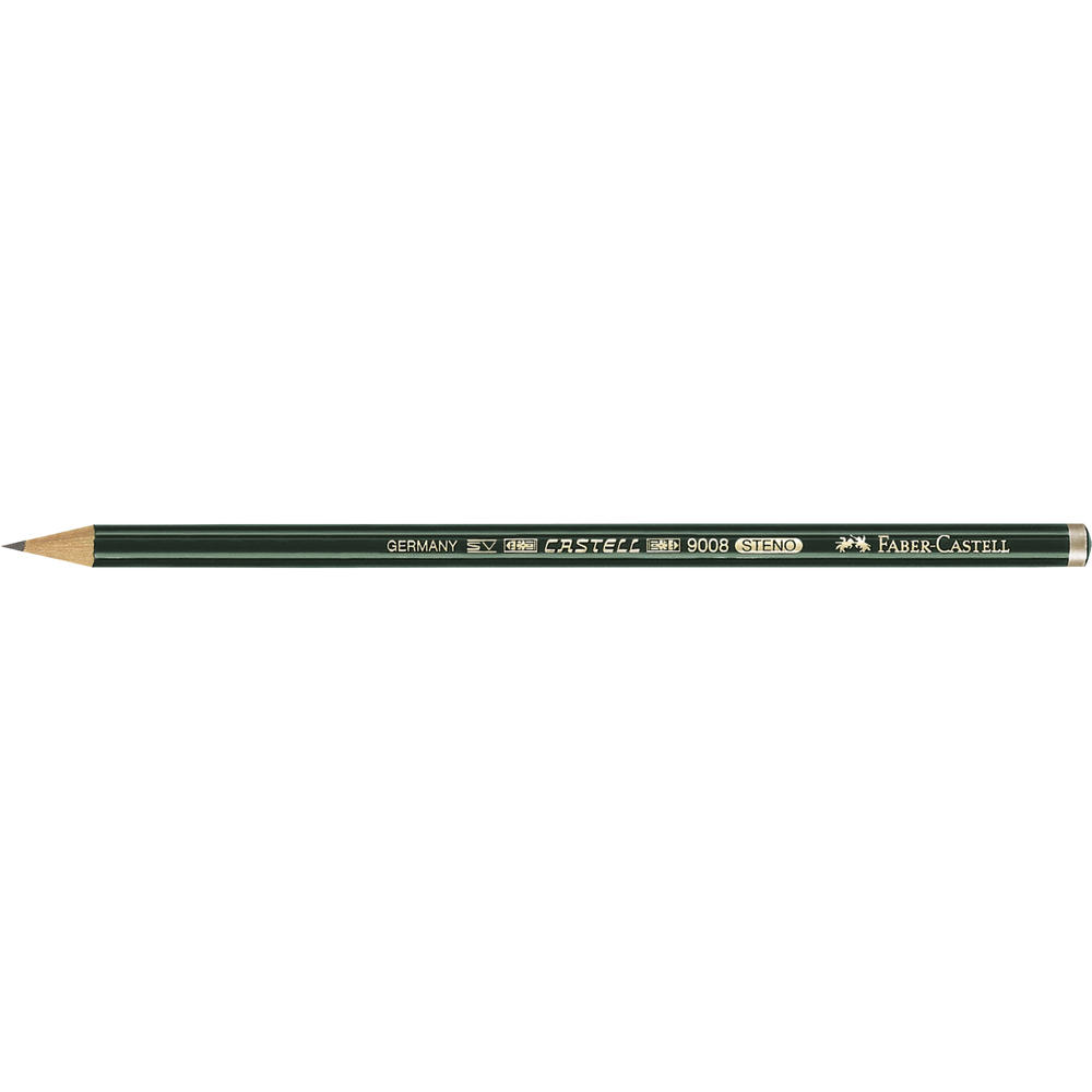 Faber-Castell Bleistift CASTELL STENO 119800 HB