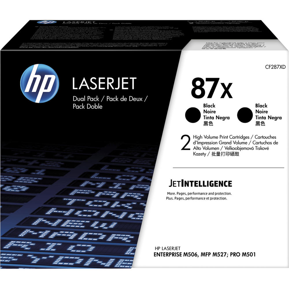 HP Toner CF287XD 87X 18.000Seiten schwarz 2