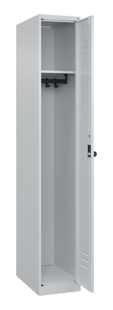 Garderoben-Stahlspind CLASSIC PLUS, bodenstehend | Lichtgrau RAL 7035 | Bodenstehend | Lichtgrau RAL 7035 | 300 | 1