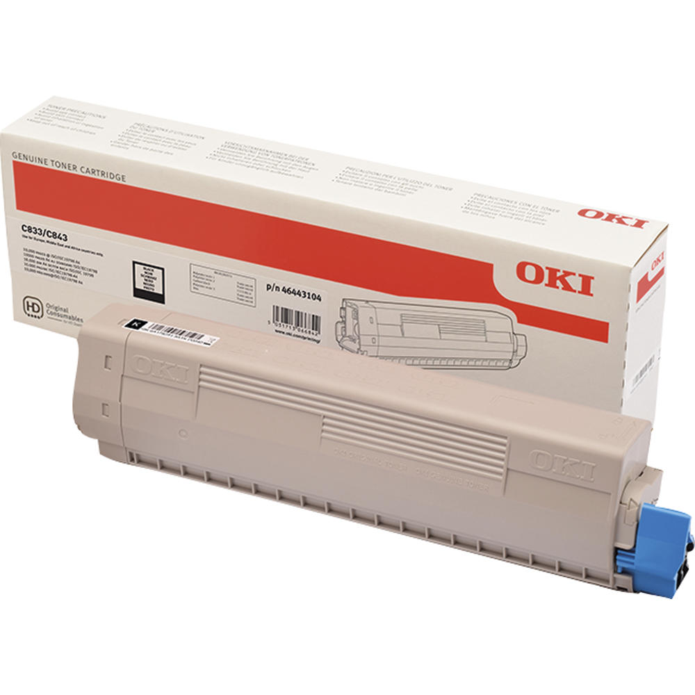 OKI Toner 46443104 10.000Seiten schwarz