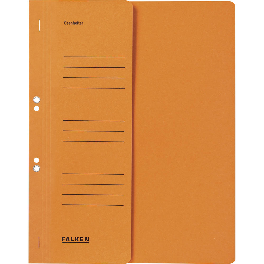 Falken Ösenhefter 80003874 DIN A4 250g/m² orange