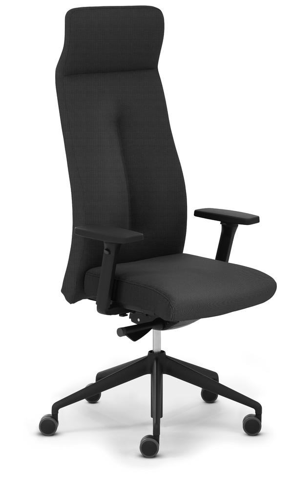 Bürostuhl ALTO DV - optional Armlehnen | Schwarz