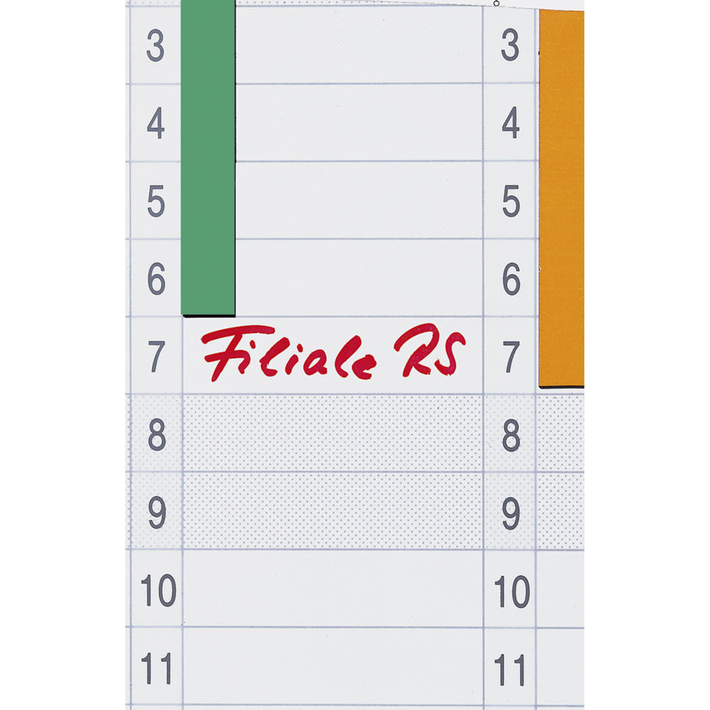 Franken Datumsstreifen DS703A 14x42cm 1-31 sk tr