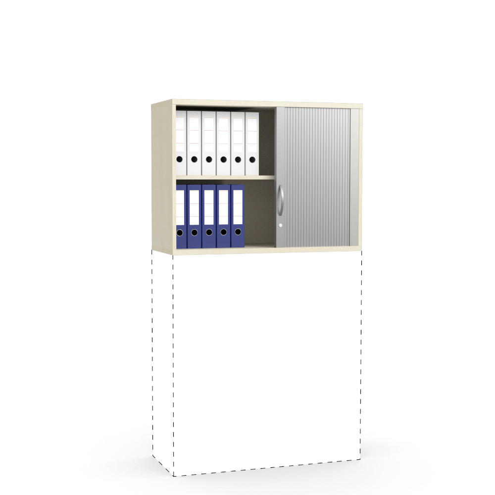 Rollladen-Aufsatzschrank PROFI MODUL | Ahorndekor | 1000