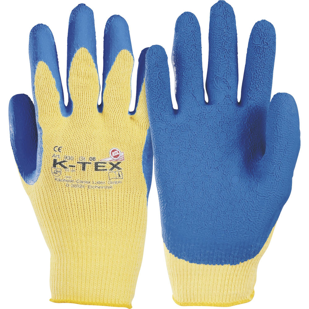 KCL Handschuh K-TEX 930 Para-Aramid/Latex Größe10