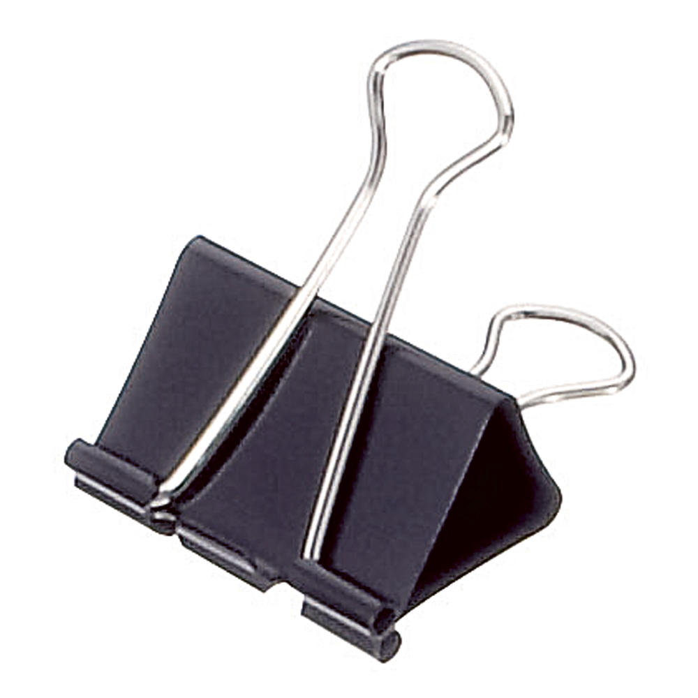 Soennecken Foldbackklemmer 1562 40x19mm schwarz 12
