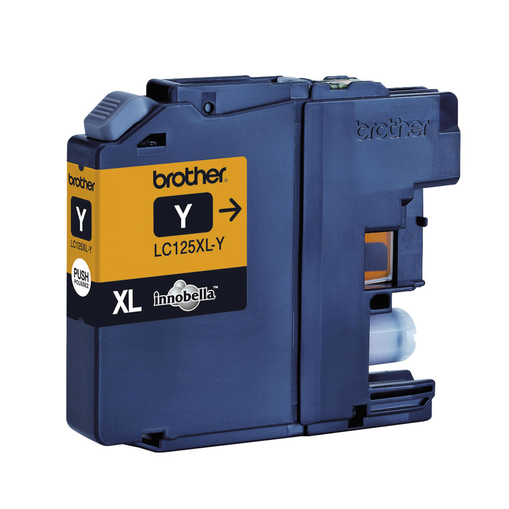 Brother Tintenpatrone LC125XLY 1.200Seiten gelb