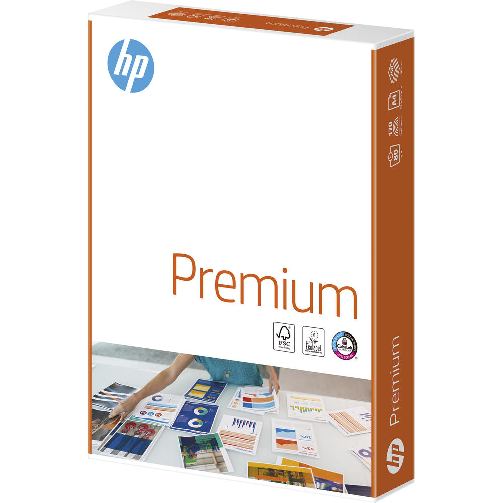 HP Kopierpapier Premium CHP851 DIN A4 80g weiß 250