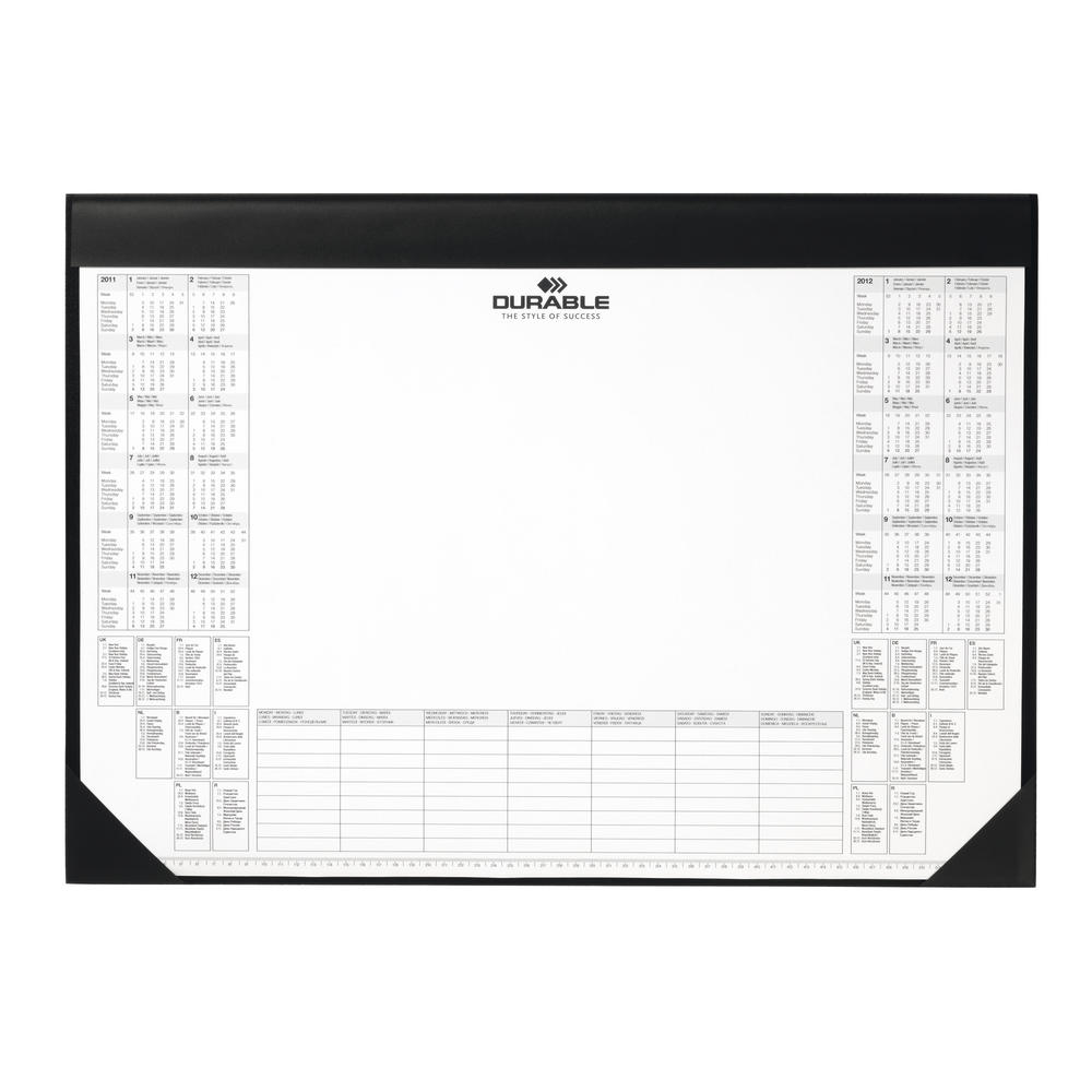 DURABLE Schreibunterlage 729101 59x42cm PVC mit