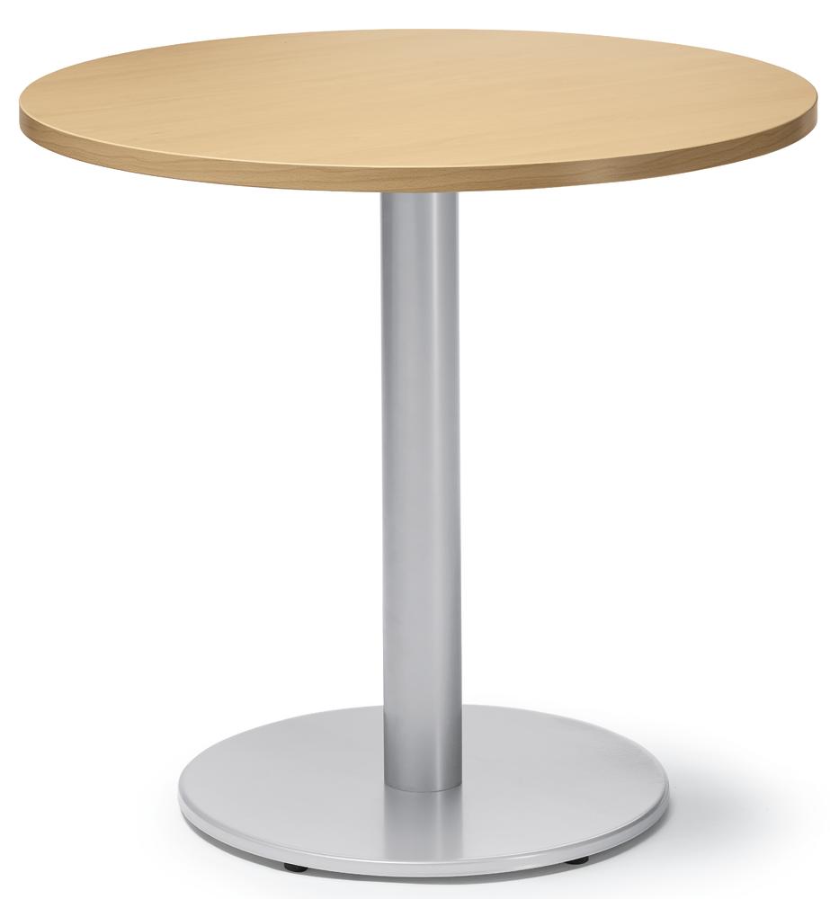 Besprechungs- und Konferenztisch MODUL | Buchedekor | Alusilber RAL 9006 | 800