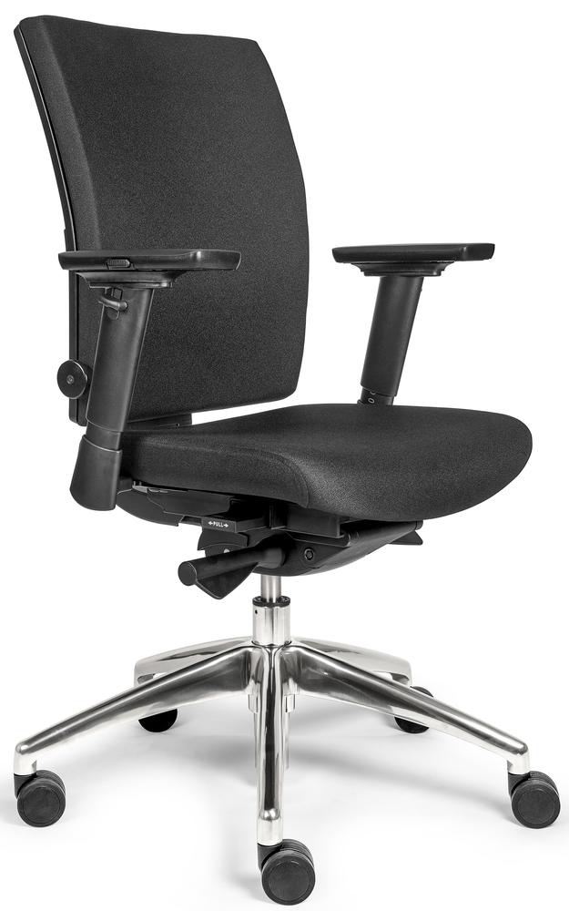 Bürostuhl VERONA DELUXE mit Armlehnen | Stoff