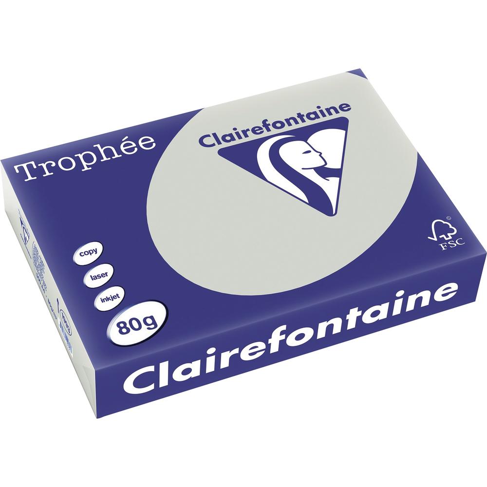 Clairefontaine Kopierpapier 1993C A4 80g stahlgrau