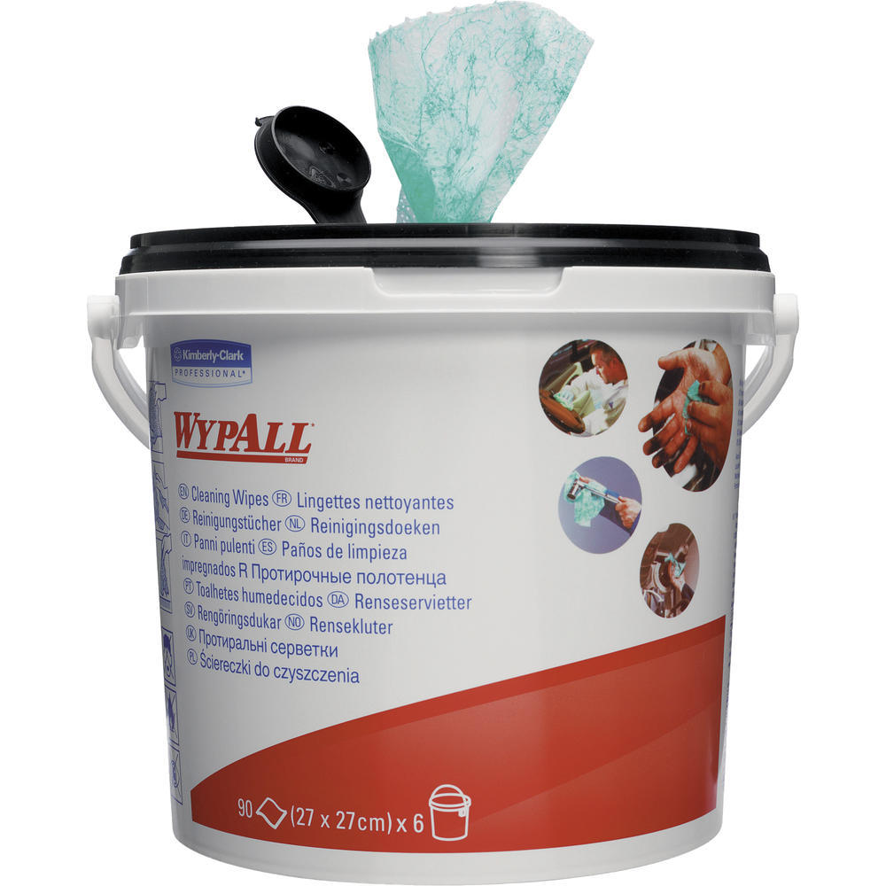 WYPALL Reinigungstuch 7775 Eimer 1-lagig 27x27cm