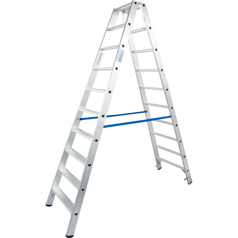 Stufen-Doppelleiter Stabilo, 2 x 10 Stufen | 3880