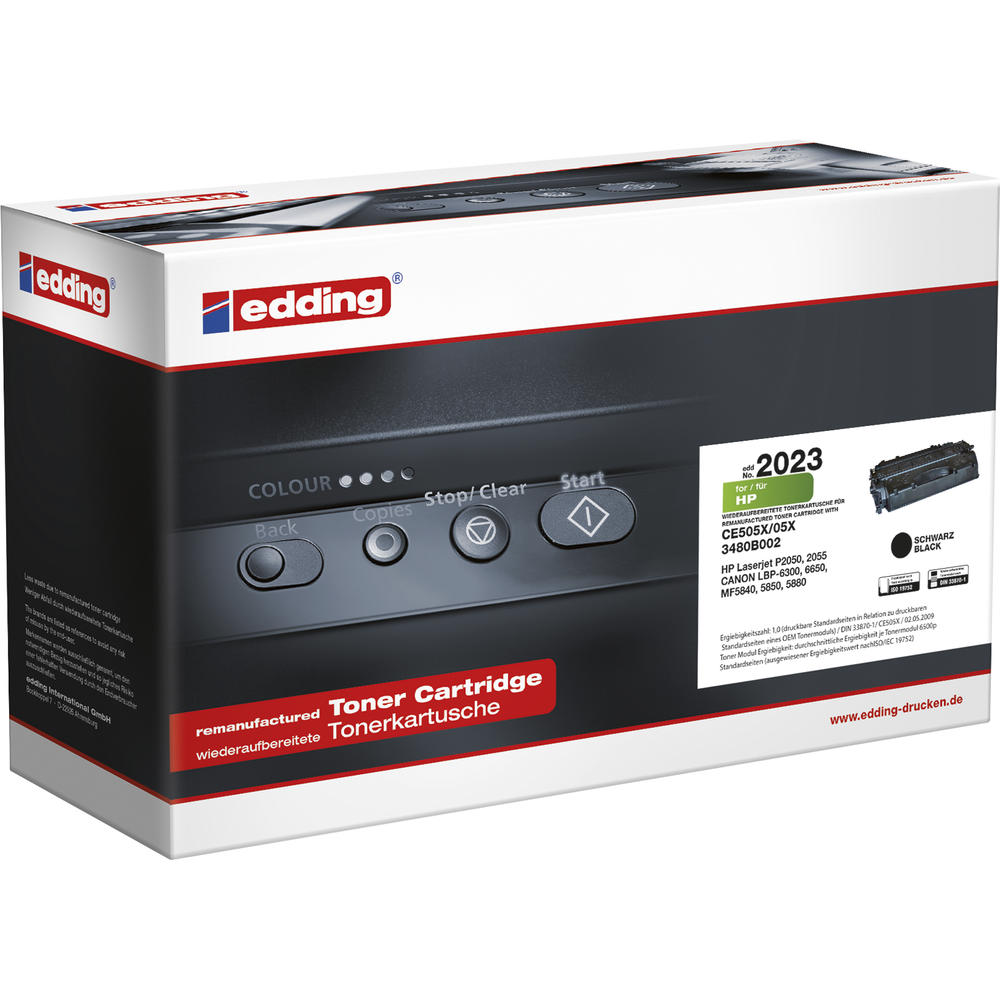 edding Toner 18-2023 wie HP CE505X 6.500Seiten