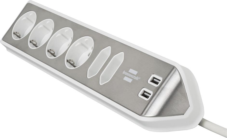 brennenstuhl®estilo hoekcontactdoos 6-voudig