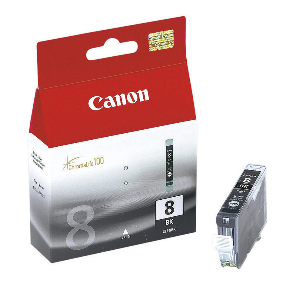Canon Tintenpatrone 0620B001 CLI8BK 13ml schwarz