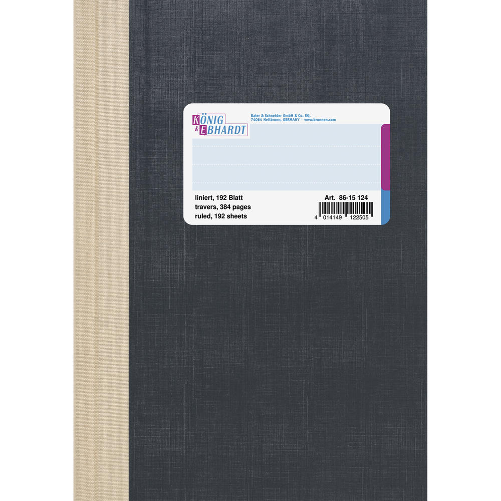 König & Ebhardt Geschäftsbuch 8615124 DIN A5