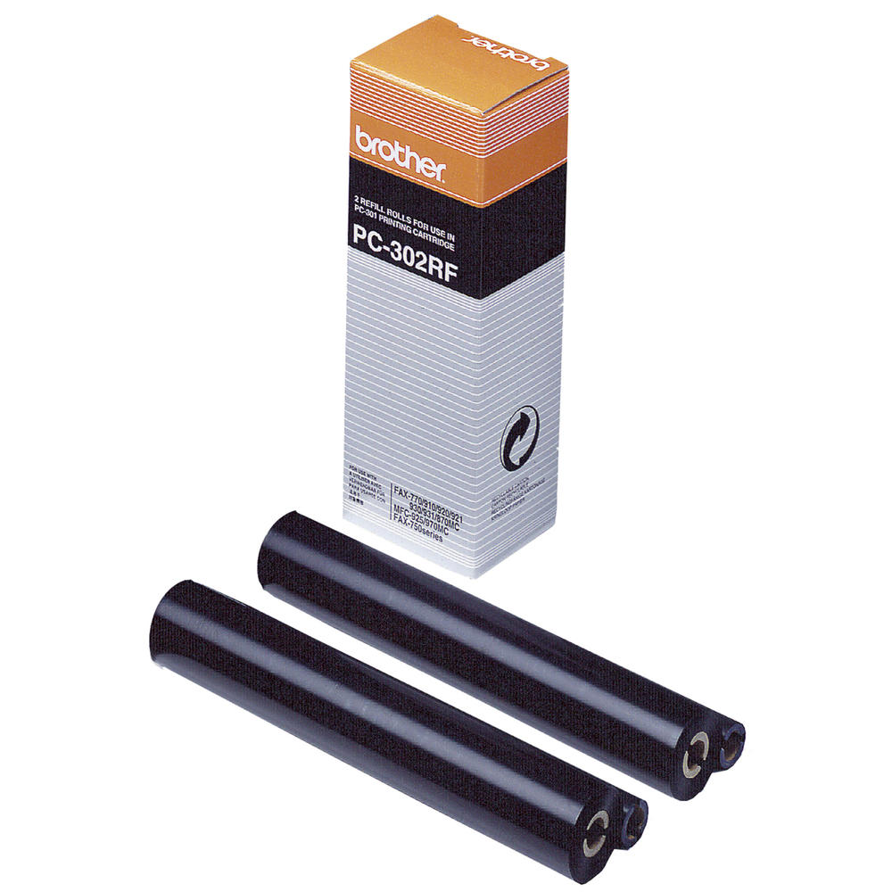 Brother Thermotransferrolle PC302RF schwarz 2